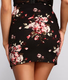 Romantic And Chic Floral Mini Skirt provides a stylish start to creating your best summer outfits of the season with on-trend details for 2023!
