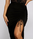 A Stylish Moment Ruched Midi Skirt provides a stylish start to creating your best summer outfits of the season with on-trend details for 2023!