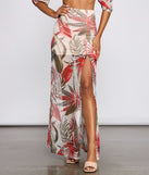 Tropic Dreams Mesh Maxi Skirt provides a stylish start to creating your best summer outfits of the season with on-trend details for 2023!