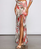 Tropic Dreams Mesh Maxi Skirt provides a stylish start to creating your best summer outfits of the season with on-trend details for 2023!