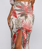 Tropic Dreams Mesh Maxi Skirt provides a stylish start to creating your best summer outfits of the season with on-trend details for 2023!