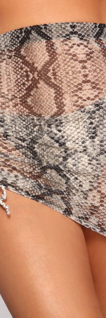 Make It Fierce Ruched Mini Skirt provides a stylish start to creating your best summer outfits of the season with on-trend details for 2023!