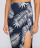 Tropics Bound High Slit Maxi Skirt provides a stylish start to creating your best summer outfits of the season with on-trend details for 2023!