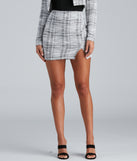 Perfectly Posh Tweed Plaid Skirt provides a stylish start to creating your best summer outfits of the season with on-trend details for 2023!