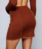 Seams Come True Mini Skirt provides a stylish start to creating your best summer outfits of the season with on-trend details for 2023!