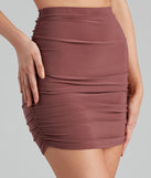 Cutie In Ruched Mini Skirt provides a stylish start to creating your best summer outfits of the season with on-trend details for 2023!