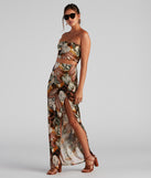 Tropical Dream Maxi Skirt provides a stylish start to creating your best summer outfits of the season with on-trend details for 2023!