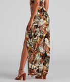 Tropical Dream Maxi Skirt provides a stylish start to creating your best summer outfits of the season with on-trend details for 2023!