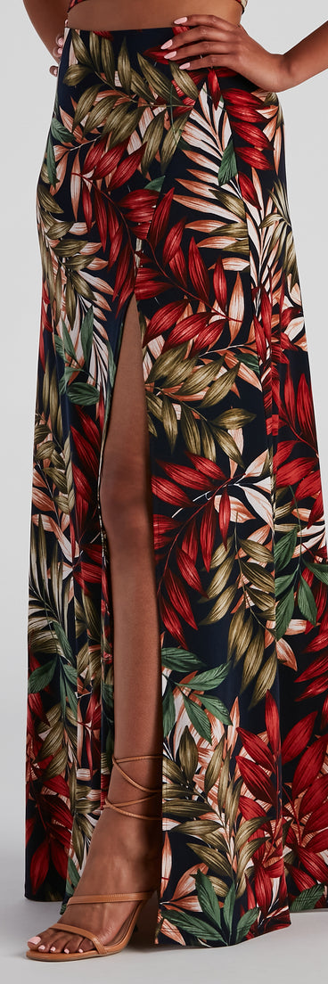 Vacay Approved Printed Maxi Skirt provides a stylish start to creating your best summer outfits of the season with on-trend details for 2023!