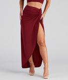 All Night Wrap Maxi Skirt is a trendy pick to create 2023 festival outfits, festival dresses, outfits for concerts or raves, and complete your best party outfits!