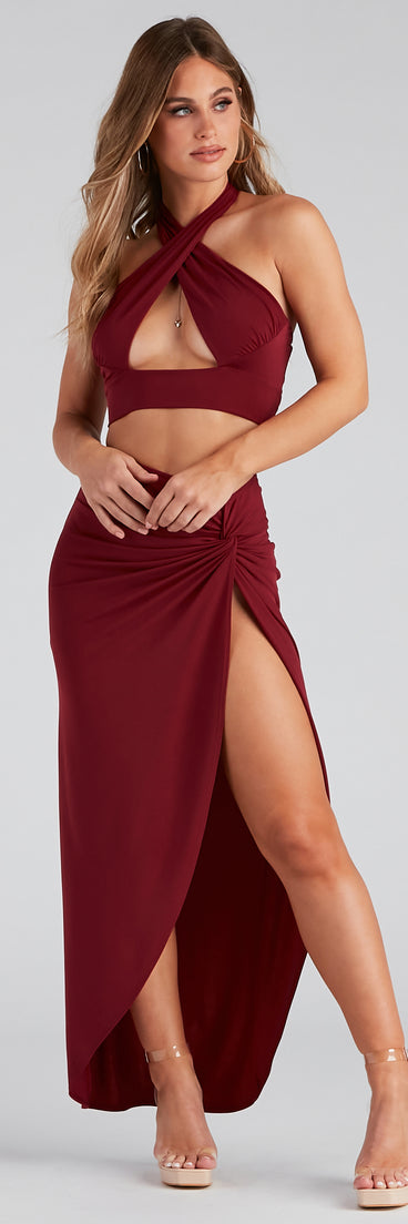 All Night Wrap Maxi Skirt provides a stylish start to creating your best summer outfits of the season with on-trend details for 2023!