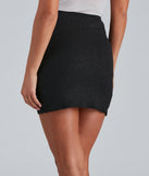 Bring The Glitz Wrap Mini Skirt provides a stylish start to creating your best summer outfits of the season with on-trend details for 2023!