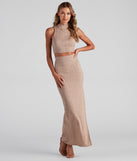 Cozy Day Cable Knit Skirt provides a stylish start to creating your best summer outfits of the season with on-trend details for 2023!