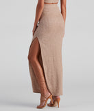 Cozy Day Cable Knit Skirt provides a stylish start to creating your best summer outfits of the season with on-trend details for 2023!