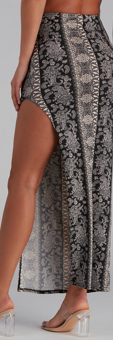 All The Boho Vibes Maxi Skirt provides a stylish start to creating your best summer outfits of the season with on-trend details for 2023!