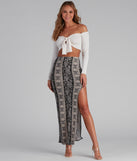 All The Boho Vibes Maxi Skirt provides a stylish start to creating your best summer outfits of the season with on-trend details for 2023!