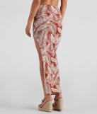 Paradise Cove Slit Maxi Skirt provides a stylish start to creating your best summer outfits of the season with on-trend details for 2023!
