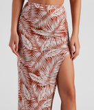 Paradise Cove Slit Maxi Skirt provides a stylish start to creating your best summer outfits of the season with on-trend details for 2023!