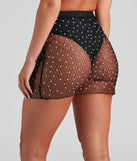 Seeing Glam Rhinestone Mesh Skirt provides a stylish start to creating your best summer outfits of the season with on-trend details for 2023!