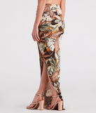 Vacay Muse Tropical Print Maxi Skirt provides a stylish start to creating your best summer outfits of the season with on-trend details for 2023!
