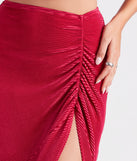 Always Impressed Satin Pleated Maxi Skirt provides a stylish start to creating your best summer outfits of the season with on-trend details for 2023!