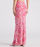 Beachside Stroll Printed Maxi Skirt provides a stylish start to creating your best summer outfits of the season with on-trend details for 2023!