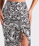 Standout In Style Swirl Print Maxi Skirt provides a stylish start to creating your best summer outfits of the season with on-trend details for 2023!