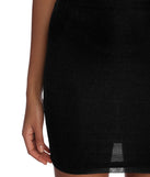 Mesmerizing Mesh Mini Skirt for 2022 festival outfits, festival dress, outfits for raves, concert outfits, and/or club outfits