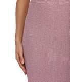 Feelin' Fab Sweater Skirt