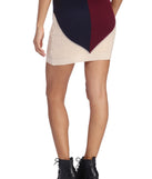 Color Block It Up Mini Skirt for 2022 festival outfits, festival dress, outfits for raves, concert outfits, and/or club outfits