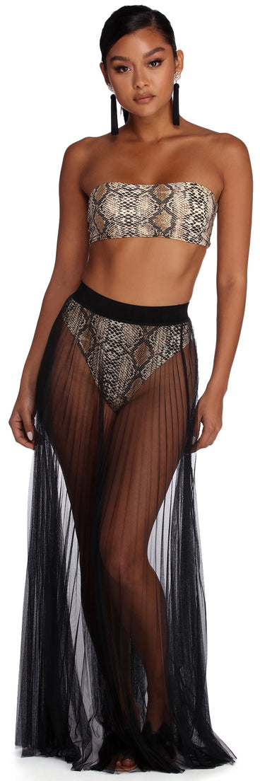 Mesmerizing In Mesh Maxi Skirt for 2022 festival outfits, festival dress, outfits for raves, concert outfits, and/or club outfits