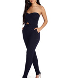 Miss Independent Sleeveless Jumpsuit will help you dress the part in stylish holiday party attire, an outfit for a New Year’s Eve party, & dressy or cocktail attire for any event.