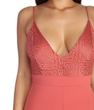 Breathtaking Lace Top Jumpsuit for 2022 festival outfits, festival dress, outfits for raves, concert outfits, and/or club outfits