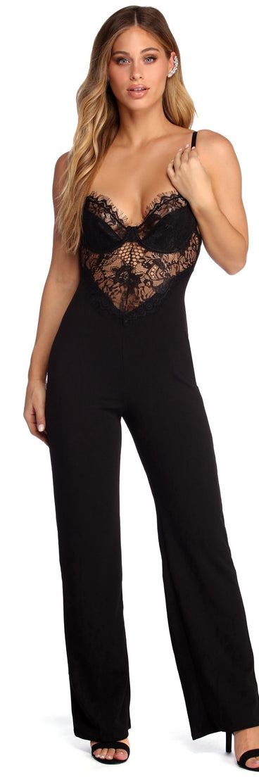 Forever In Love Jumpsuit will help you dress the part in stylish holiday party attire, an outfit for a New Year’s Eve party, & dressy or cocktail attire for any event.