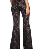 Blissful Illusion Lace Flared Pants provides a stylish start to creating your best summer outfits of the season with on-trend details for 2023!