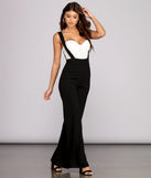Keep Me In Suspenders Pants provides a stylish start to creating your best summer outfits of the season with on-trend details for 2023!