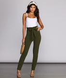 Good On Paperbag Tapered Pants