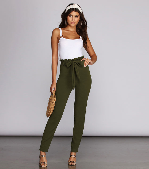 Good On Paperbag Tapered Pants