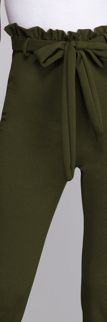 Good On Paperbag Tapered Pants