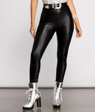 The One You Want Faux Leather Leggings provides a stylish start to creating your best summer outfits of the season with on-trend details for 2023!
