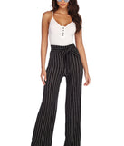 Say It In Pinstriped Pants provides a stylish start to creating your best summer outfits of the season with on-trend details for 2023!