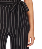 Say It In Pinstriped Pants provides a stylish start to creating your best summer outfits of the season with on-trend details for 2023!