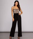 Sassy Snake Paper Bag Jumpsuit will help you dress the part in stylish holiday party attire, an outfit for a New Year’s Eve party, & dressy or cocktail attire for any event.