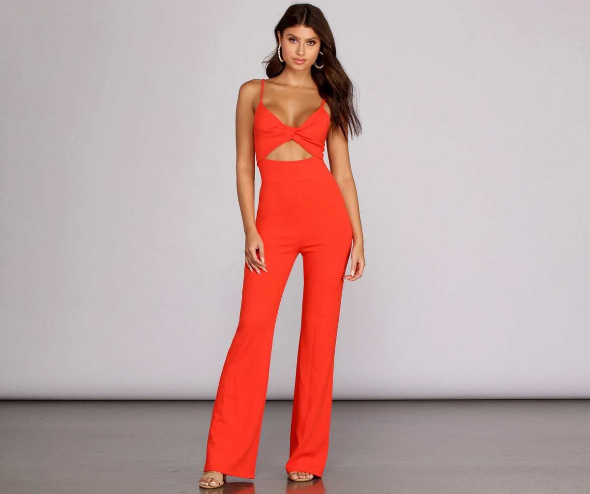 Cut Out The Drama Jumpsuit