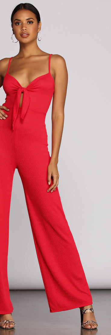 Keeping Knit Stylish Jumpsuit will help you dress the part in stylish holiday party attire, an outfit for a New Year’s Eve party, & dressy or cocktail attire for any event.