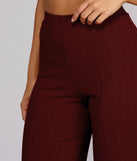 You’ll look stunning in the Call My Name Ribbed Pants when paired with its matching separate to create a glam clothing set perfect for parties, date nights, concert outfits, back-to-school attire, or for any summer event!
