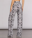 Stunning Snake Wide Leg Pants for 2022 festival outfits, festival dress, outfits for raves, concert outfits, and/or club outfits
