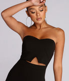 Do No Wrong Strapless Jumpsuit for 2022 festival outfits, festival dress, outfits for raves, concert outfits, and/or club outfits