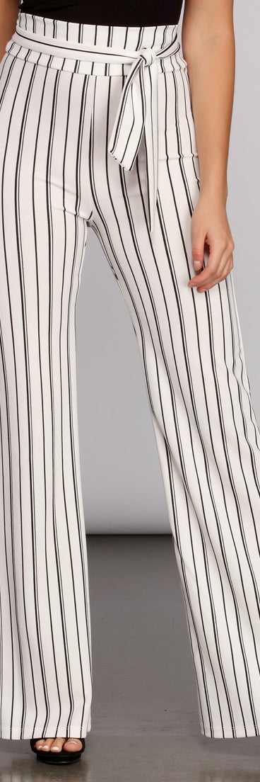 Tie Me Up High Waist Pants