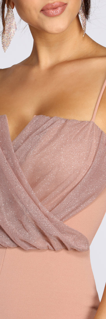 Glow Goddess Glitter Jumpsuit is the perfect Homecoming look pick with on-trend details to make the 2023 HOCO dance your most memorable event yet!